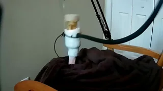 Poyostick Deskmount with an increment of a Venus 2000 Masturbation Machine